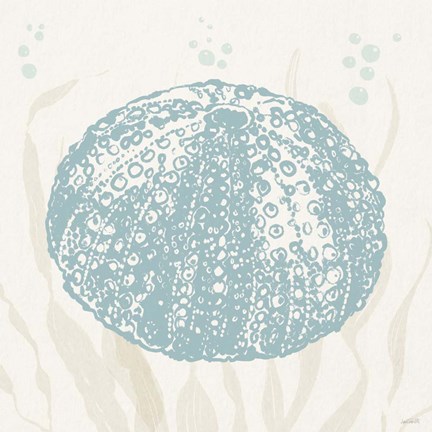 Framed Seaside Style VIII Print