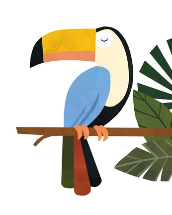 Framed Tucker The Toucan Print