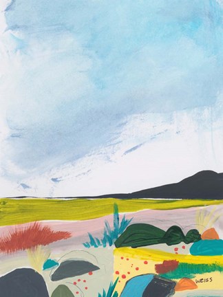 Framed Leaving Behind 2 Print