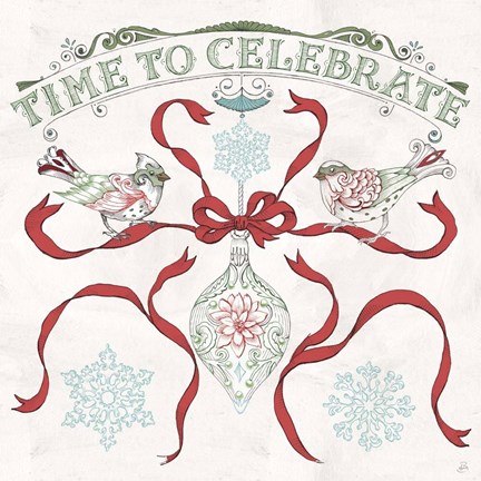 Framed Christmas Season II Print