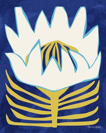 Framed Flower Power II Print