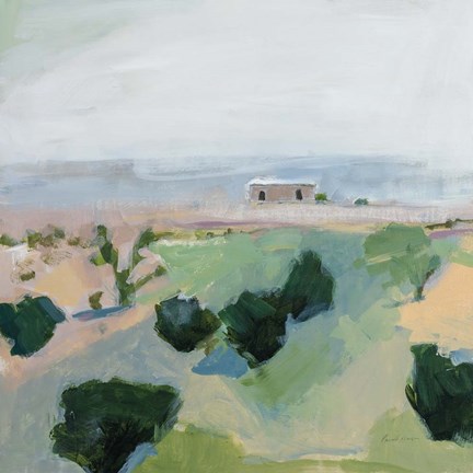 Framed On the Way to Joshua Tree Print