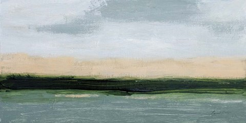 Framed Sea Green Print