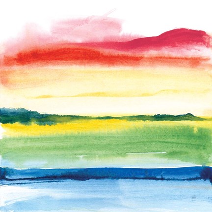 Framed Jewel Waterway V Print