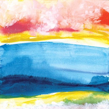 Framed Jewel Waterway VII Print