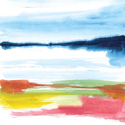 Framed Jewel Waterway IV Print