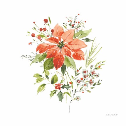 Framed Christmas Forever V Print