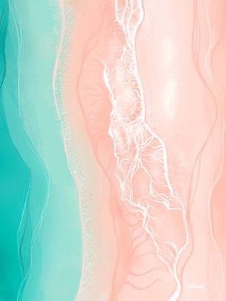 Framed Ethereal Shore Print