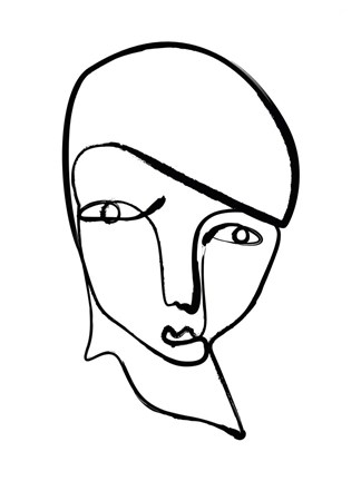 Framed Silhouette II Print