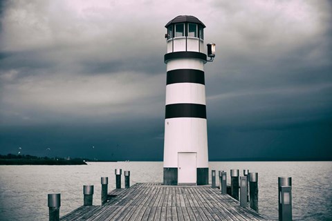 Framed Before The Storm Print