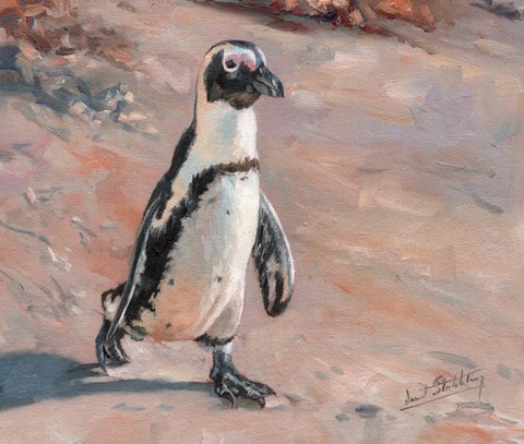 Framed Beach Stroll Print