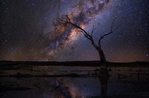 Framed Lake Mokoan Print