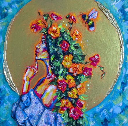 Framed Honey For The Queen Print