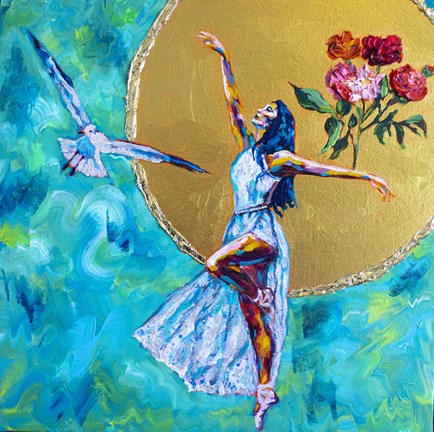 Framed Leap Of Faith Print