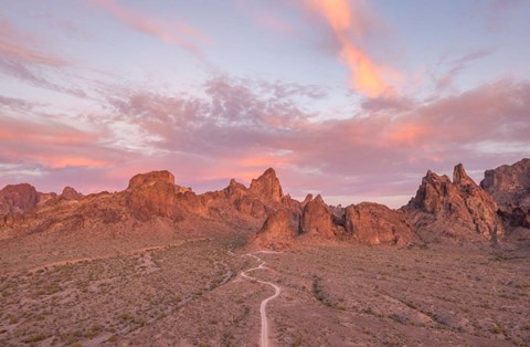 Framed Kofa Sunset Print