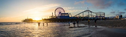 Framed Santa Monica Print