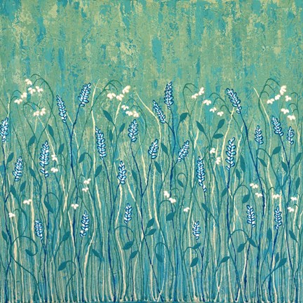 Framed Field of Greens Print