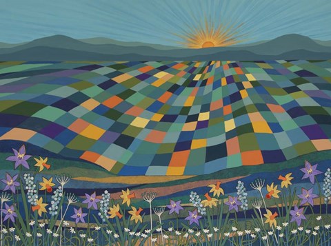 Framed By the Light of the Sun Print