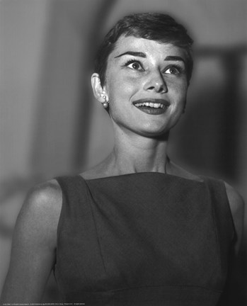 Framed Audrey Hepburn Print