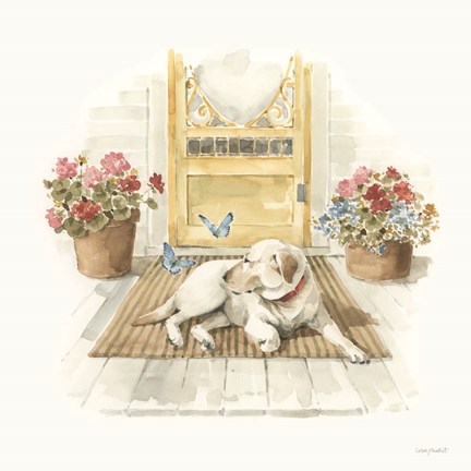 Framed Countryside XIV Print