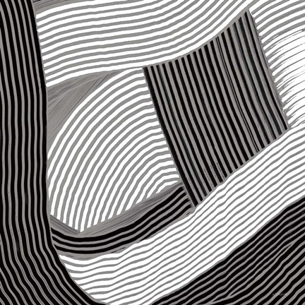 Framed Weaving III Paloma Print