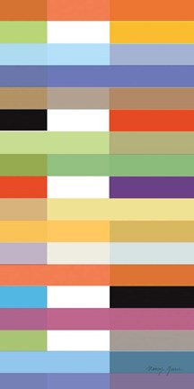 Framed Party Time II Panel I Print