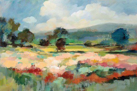 Framed Before the Summer Rain Print