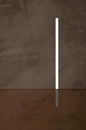 Framed Vertical Line Print