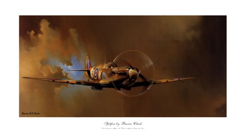 Framed Spitfire Print