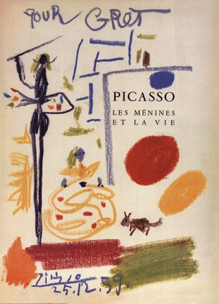 Framed Menines Et La Vie Print