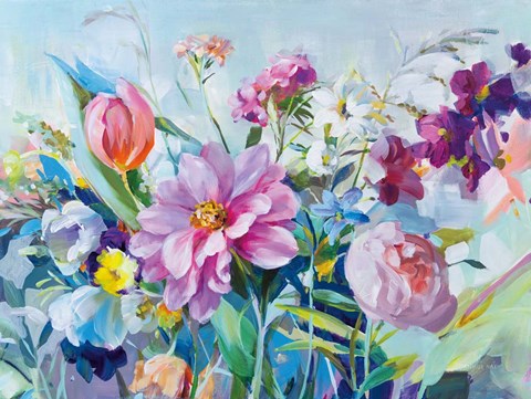 Framed High Summer Garden I Print