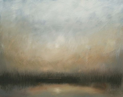 Framed Evening Landscape Print