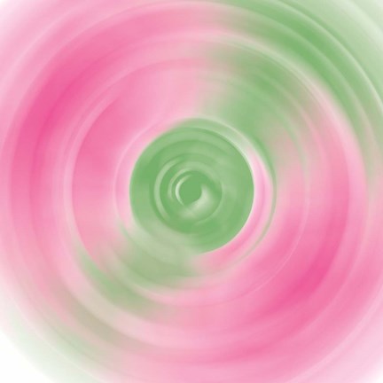 Framed Twirling Garden II Print