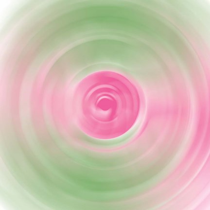 Framed Twirling Garden I Print