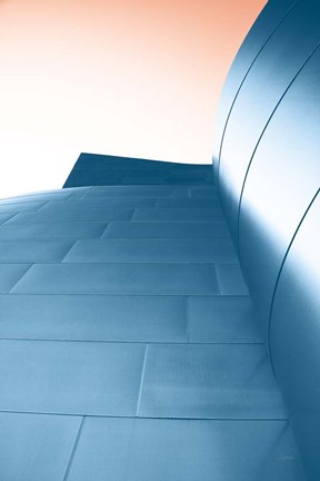 Framed Skyscaper VIII Bright Print