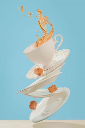 Framed Coffee For A Stage Magician Print