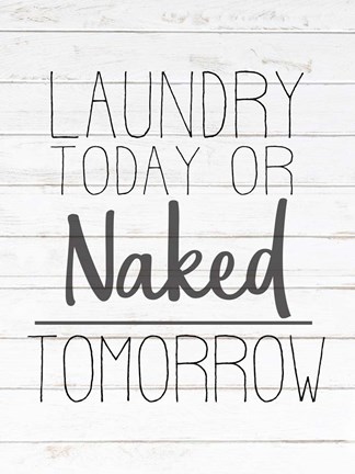 Framed In The Laundry 4 Print