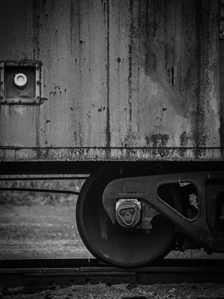 Framed Side Train Print