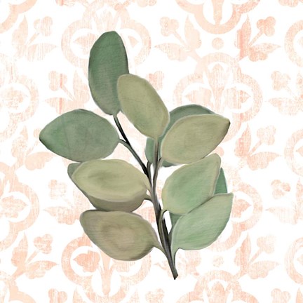 Framed Pattern Branch 1 Print