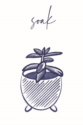 Framed Soak 2 Print