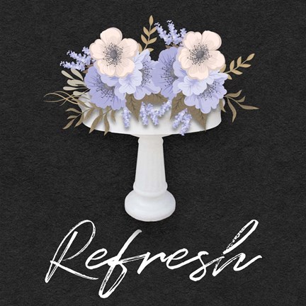Framed Refresh Floral Sink Print