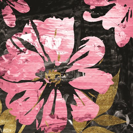 Framed Black Rose 2 Print