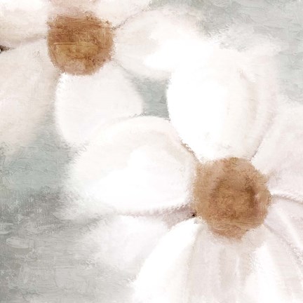 Framed White 1 Print