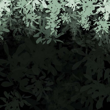 Framed Dark Tropical II Print