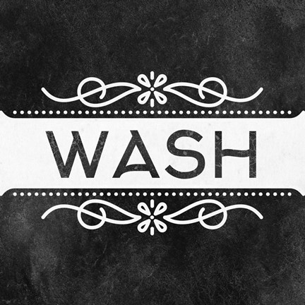 Framed Wash Dry Fold 1 v2 Print