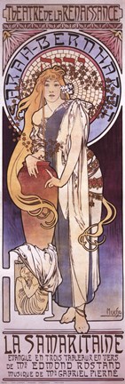 Framed La Samaritaine Print