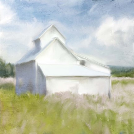 Framed In the Flowers Print