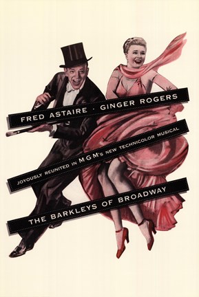 Framed Barkleys Of Broadway Print