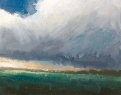 Framed September Landscape Print