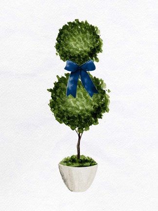 Framed Topiaries 2 Print
